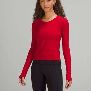 Swiftly Tech LS 2.0 *Race Dark Red Lululemon